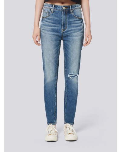 Women's V57  Indigo Wash High Waist Slim Taper Jeans
