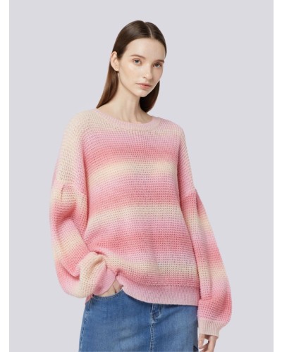 Women's Gradient Colour Tie Dye Sweater