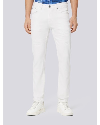 Men's V57 White Denim Jeans