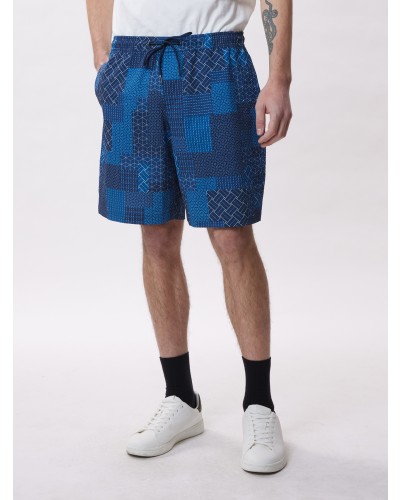 Men's Boro Print Shorts